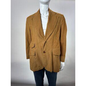 Vintage Jo O Kay Corduroy Western Hunting Blazer Jacket 42